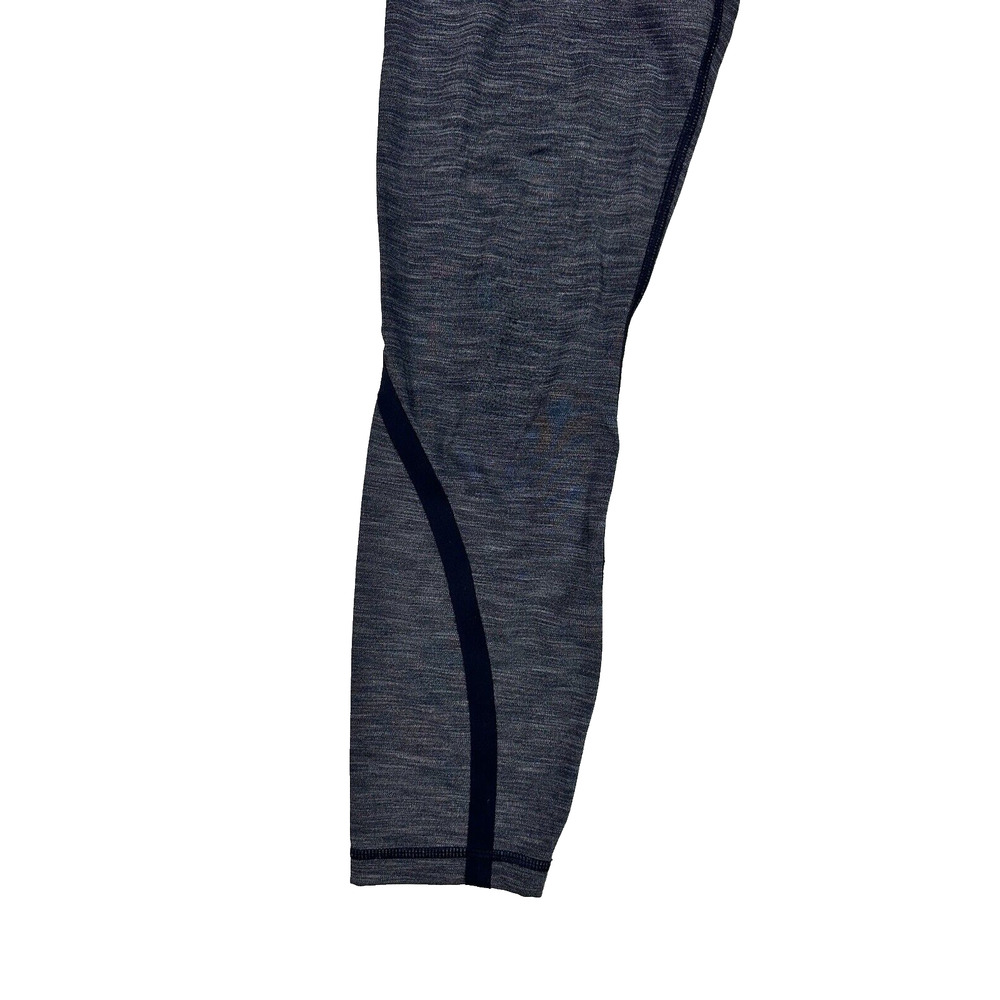 Lululemon On Track Tight Leggings Heathered Black Gray Size 6 - Picture 3 of 10